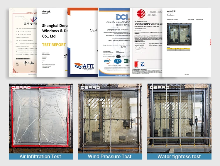 Office Meeting Room Sliding Door Apartment Commercial Aluminum Alloy Profile Double Glass Sliding Door