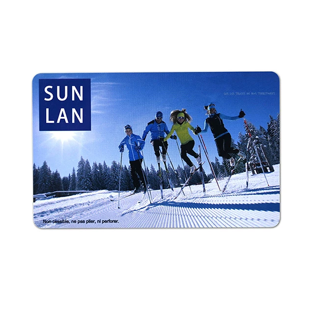 SUNLANRFID 2022 Google Play Gift Card Customized Standard Credit Size Special Color Magnetic Stripe Pvc for Loyalty RFID 125khz