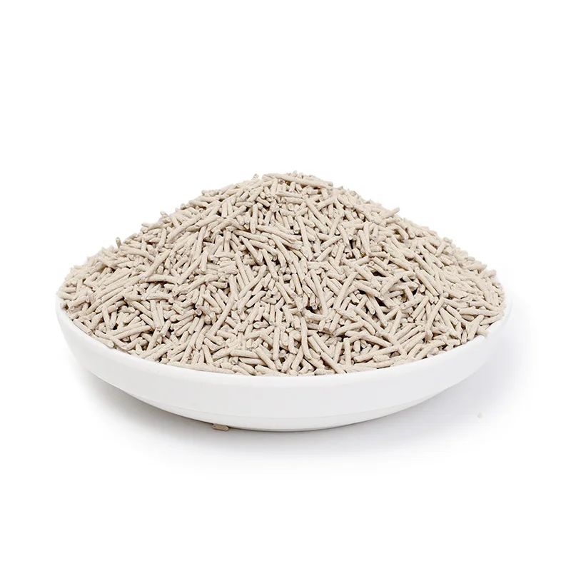 High-end ODM oem  deodorizing and dust-free 6L plant fiber strong caking safe tofu cat litter