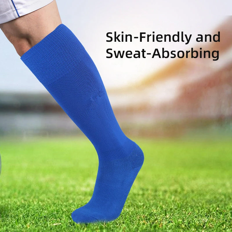 Hot sale Anti Slip Cozy Sox Long Tube Unisex Sports Socks for Basketball Riding Running Soccer