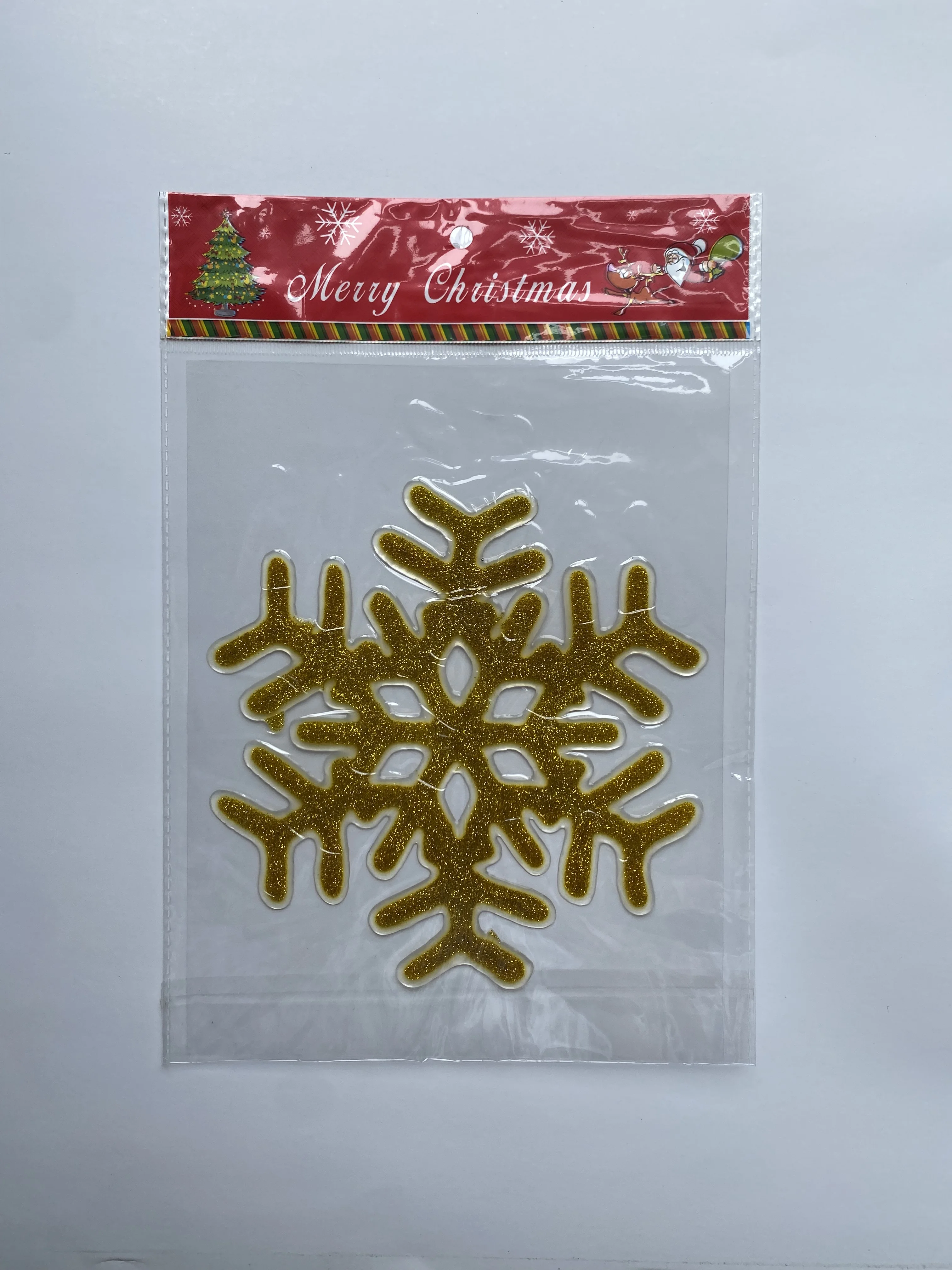 Custom reusable washable TPE TPR silicone craft stickers  for kids children  christmas decoration