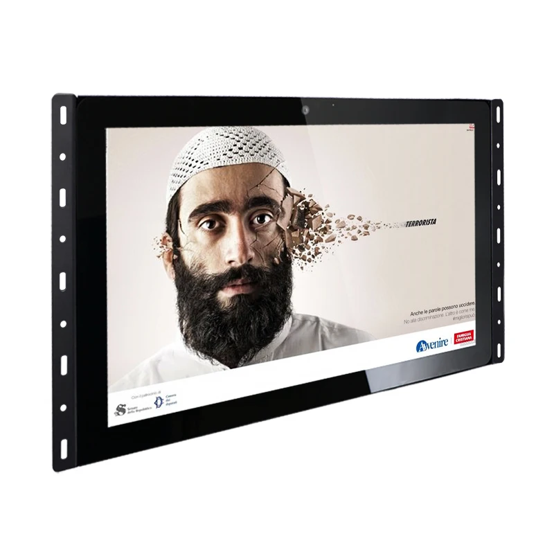  Open Frame embedded tablet 18.5 inch all in one pc touch screen ad player equipment Kiosk For