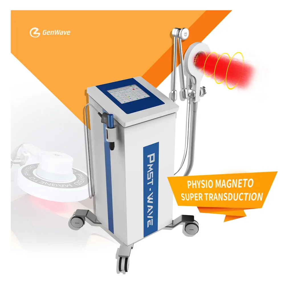 Physical 3 In 1 Machine Magnet Combine Shockwave PMST Neo Pain Relief PMST Wave Therapy Device