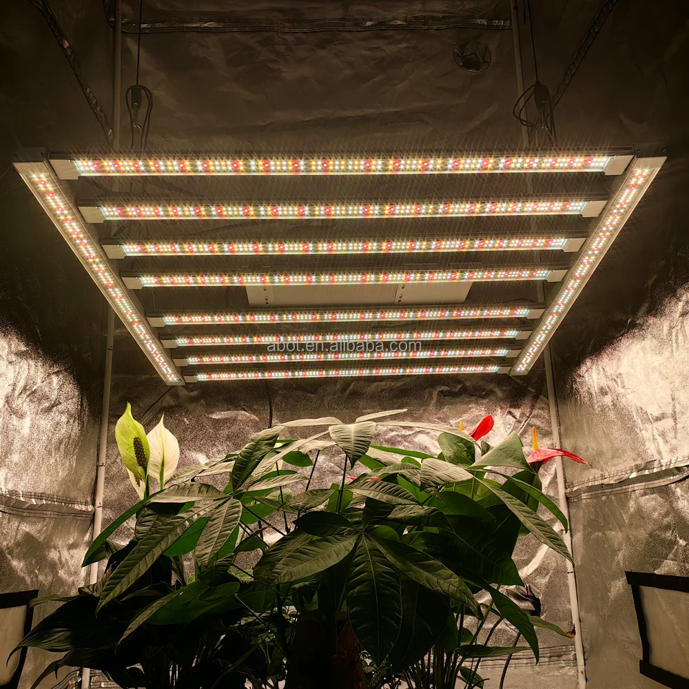 Uniform PPFD distribution led grow light 800W Inventronics driver 8+2 led bar indoor plant Samsung lm301h led grow light