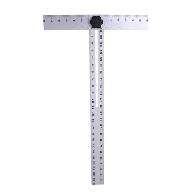 Wholesale Durable Using Multi-Function Adjustable Aluminum Alloy T Shape Square Ruler
