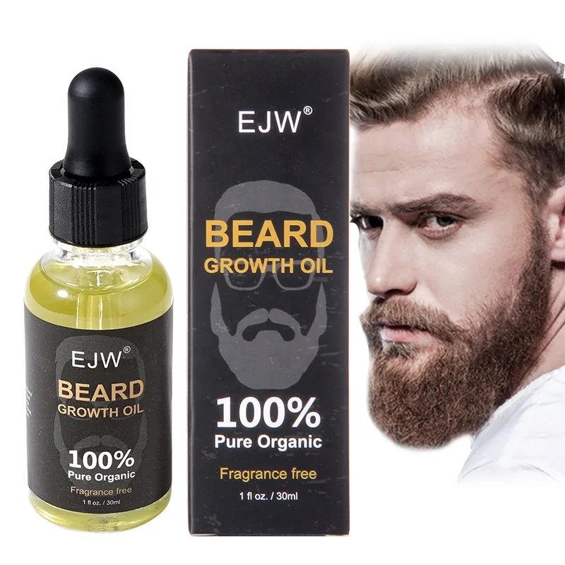 OEM/ODM Organic Beards Grooming Moisturizing Nourishing Beard Oil Men Hair Beard Growth Oil
