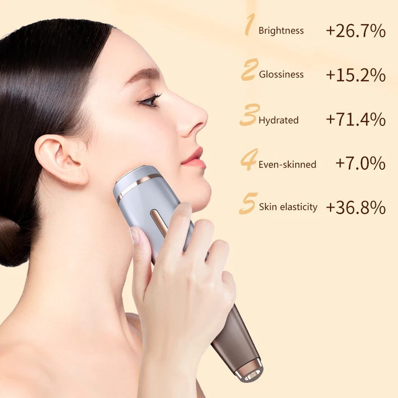2024 Portable RF Beauty Instrument Facial Skin Care Anti-Aging Device Multi-Functional RF EMS LED Home Use Facial Beauty Device