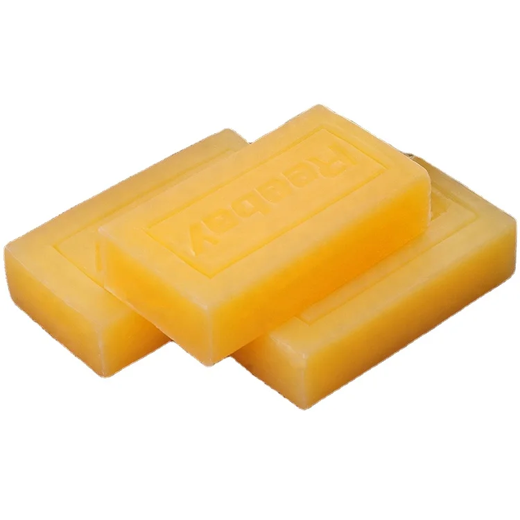 Factory Wholesale High Quality 150g yellow Transparent Laundry Soap For Clothes Washing