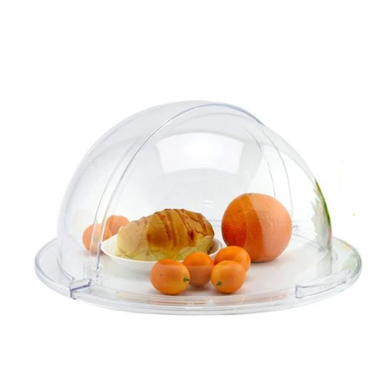 Custom high quality and durable transparent acrylic food dome cover
