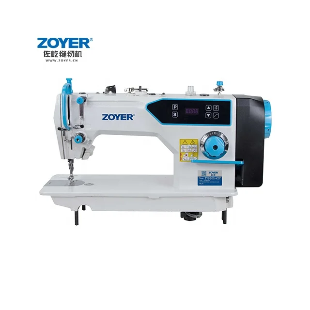 ZY8800KD Direct Drive High Speed Lockstitch Sewing Machine Sewing Clothes 13mm Max. Sewing Thickness Manual 5 Sets HIGH-SPEED 35