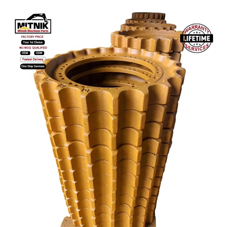 Качественные запасные части для бульдозера D155A-1 D155AX D275Roller Rim зубчатое колесо сегмент звездочки