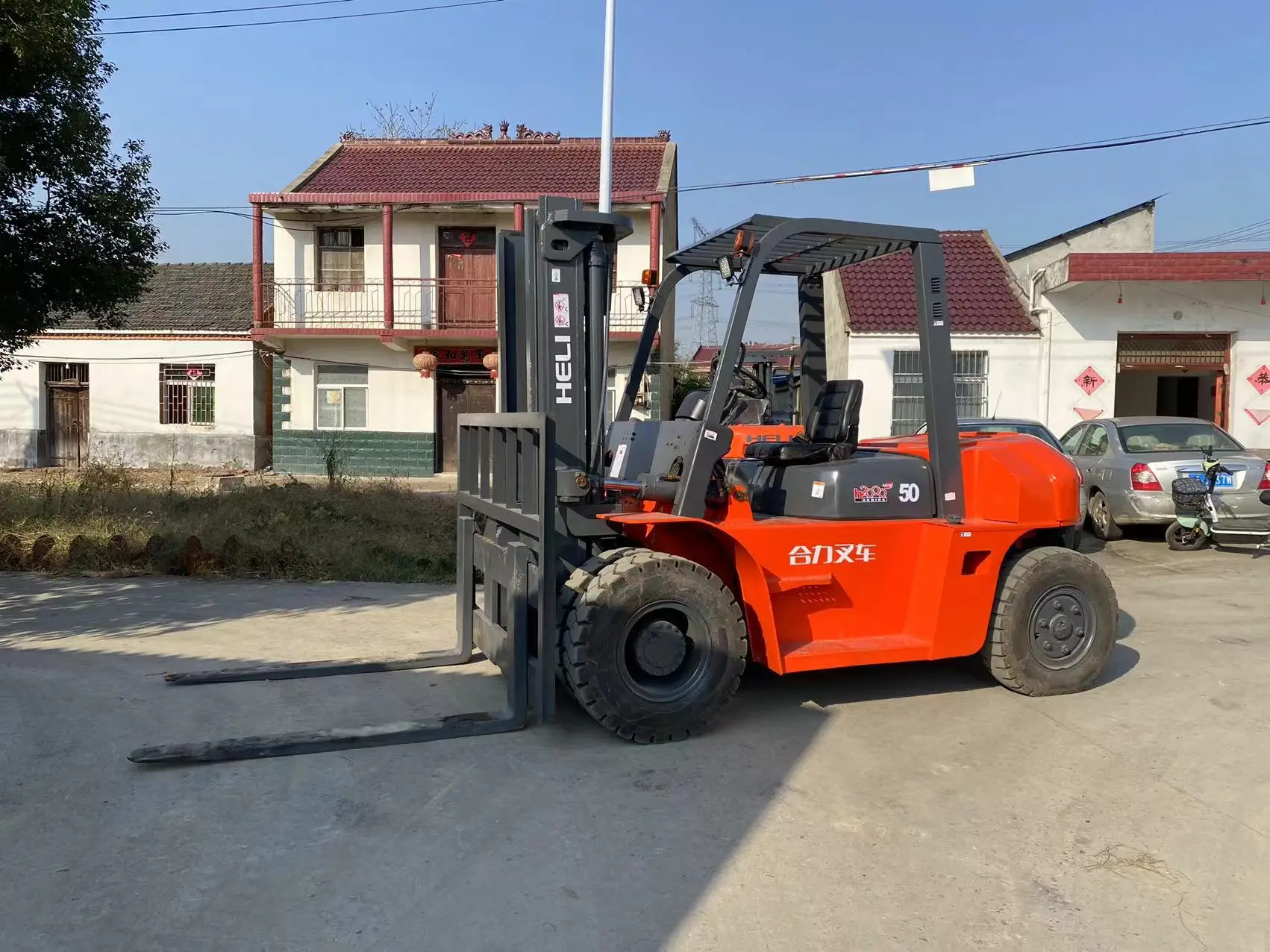 Heli 50 Original production diesel engine with good performance 99% New TCM Toyota second-hand forklift for sale