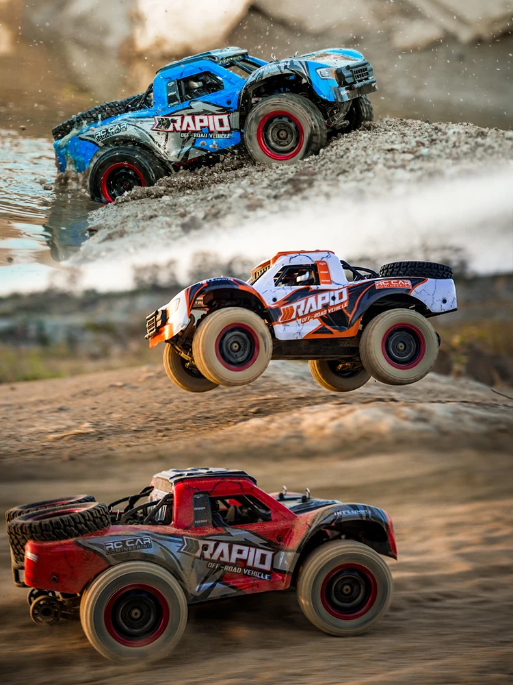 KOUYIKOU NEW full scale four-wheel drive brushless high-speed car climbing  racing car model  remote control car for boy
