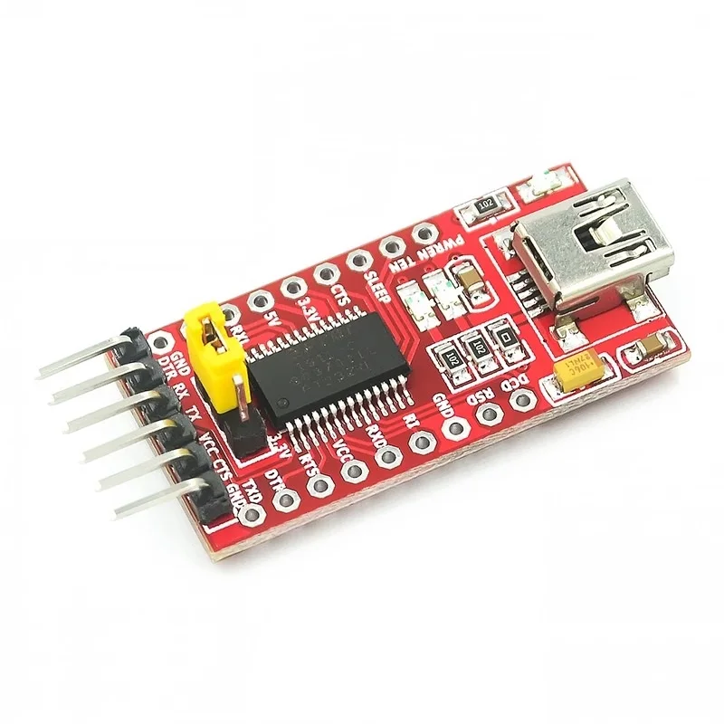 Purechip USB to TTL supports 3.3V 5V FT232RL module dedicated download cable mini interface