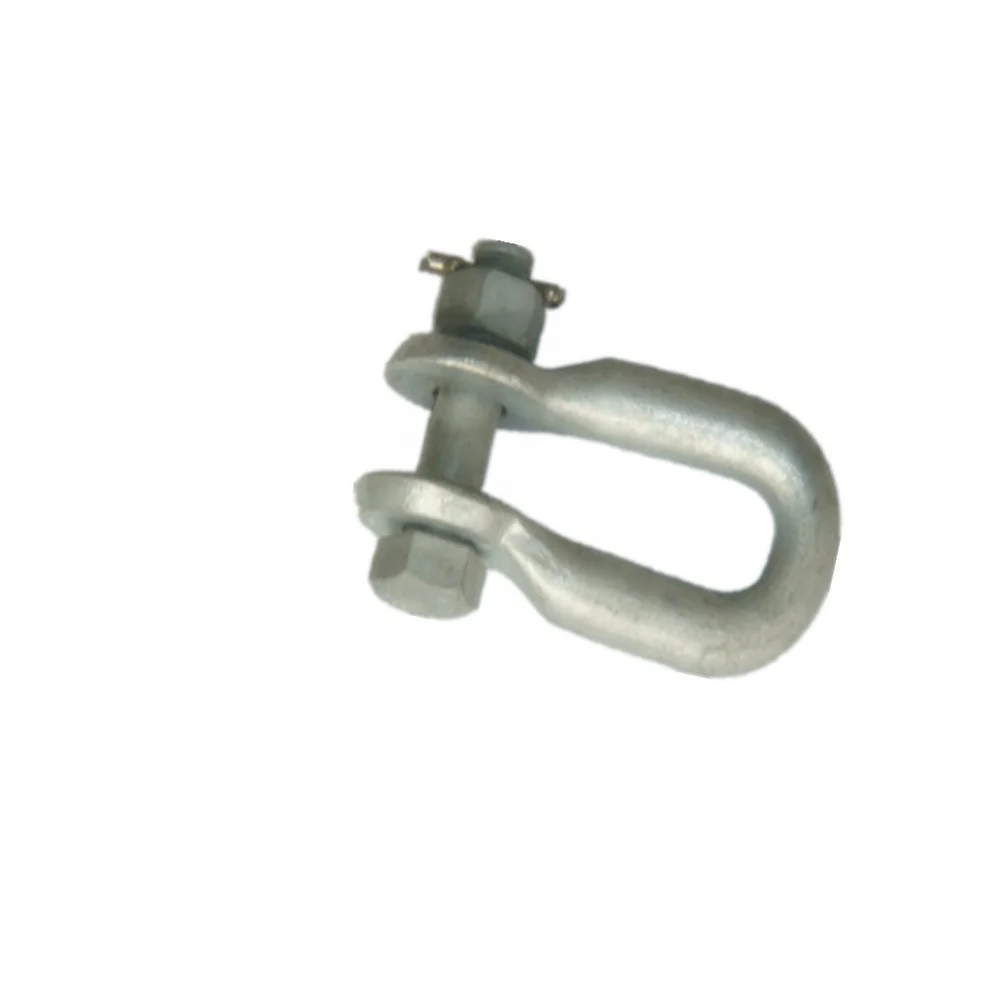 Hot - Dip Galvanized Forged U Shackles / U Clamp / U Clevis