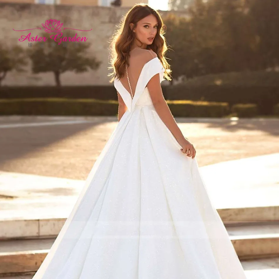 Wedding Dress 2023 Elegant bridal gowns white wedding dresses fashion wholesale bride lace Beach Bridal Gown Vestido De Novia