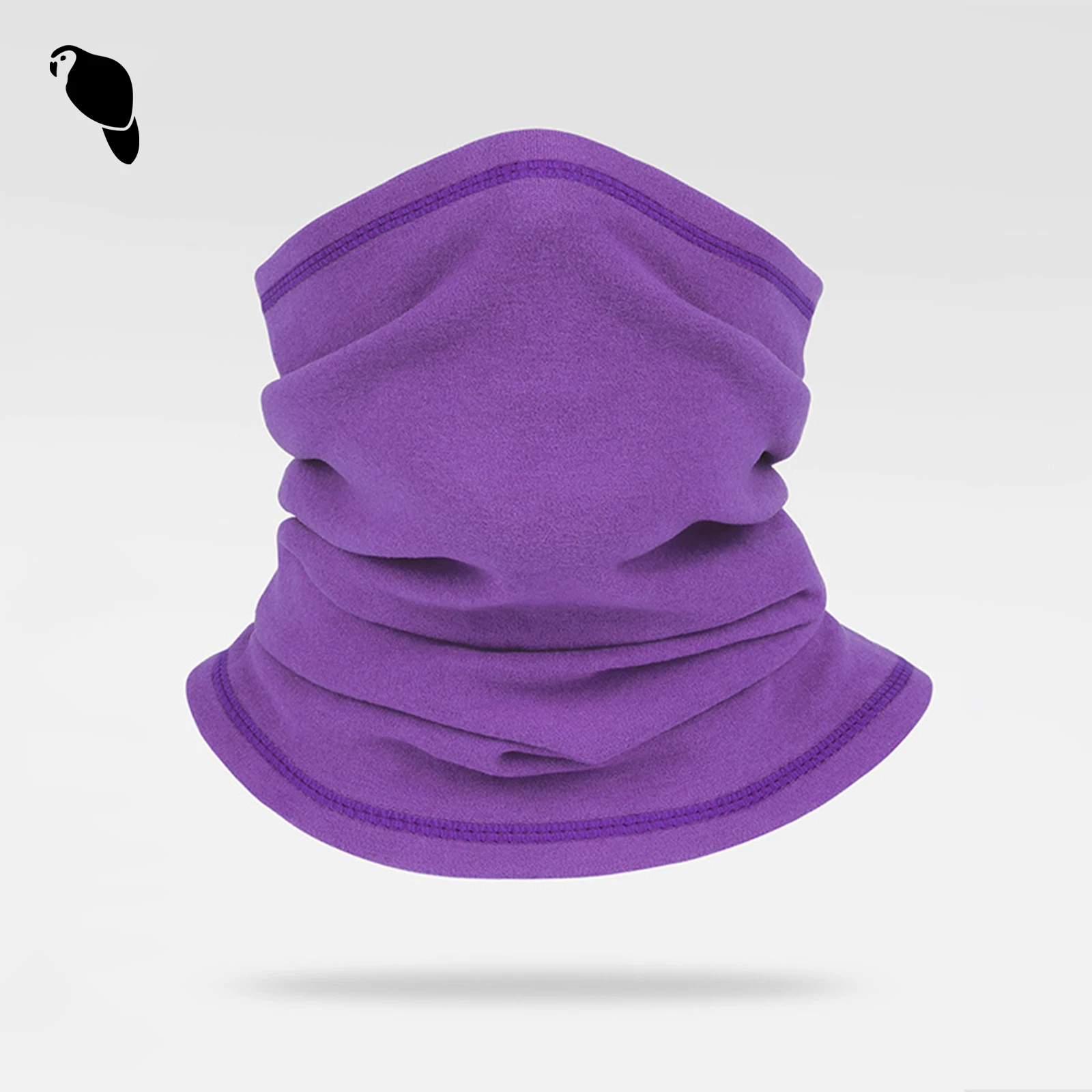 Leo Winter Lock Temperature Multifunctional Candy Colors Fleece Tube Bandanas Windproof Face Mask Adults Neck Gaiter Neck Warmer