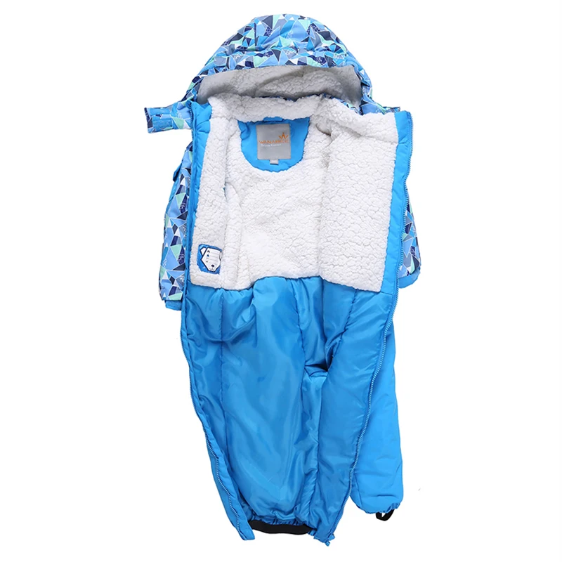 
Warm One Piece Ski Suits Winter Ski Snow Jumpsuits for Little Kids 