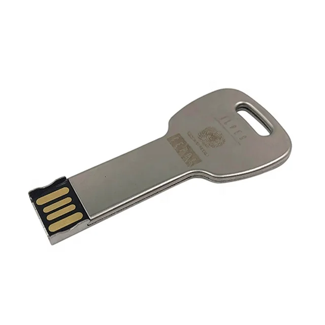 Оптовая Продажа с фабрики металлический ключ в форме памяти USB Stick флэш-накопитель