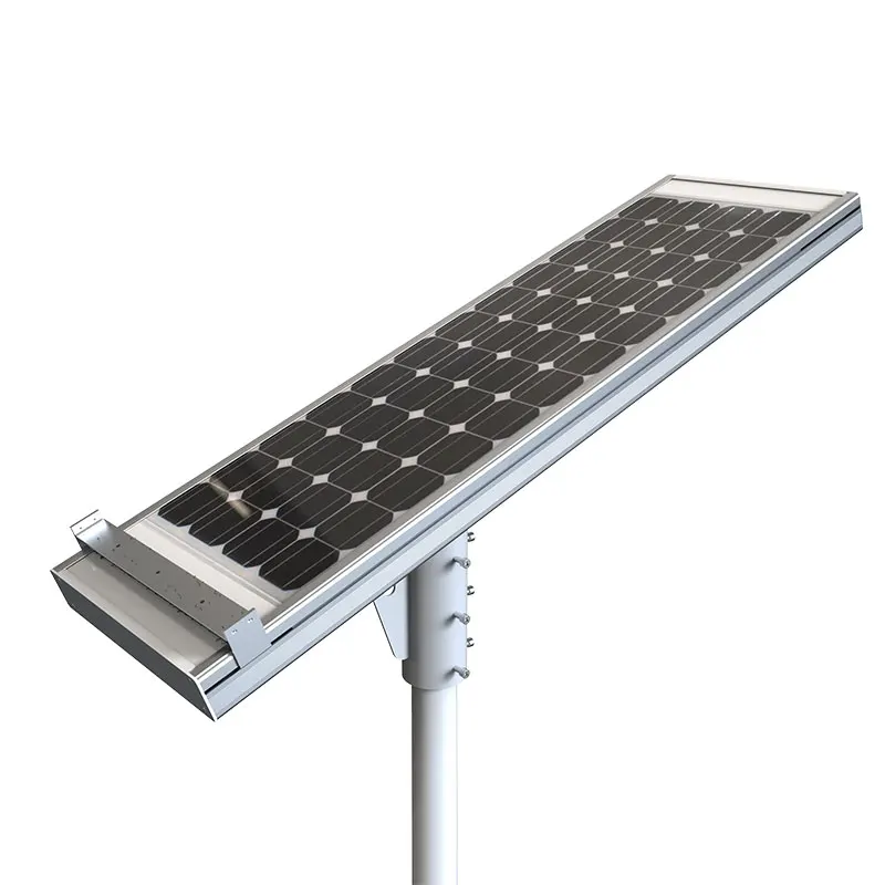Entelechy Robotic Automatic Cleaning 40w 60w 80w solar street light,auto robot self clean led all in one street light