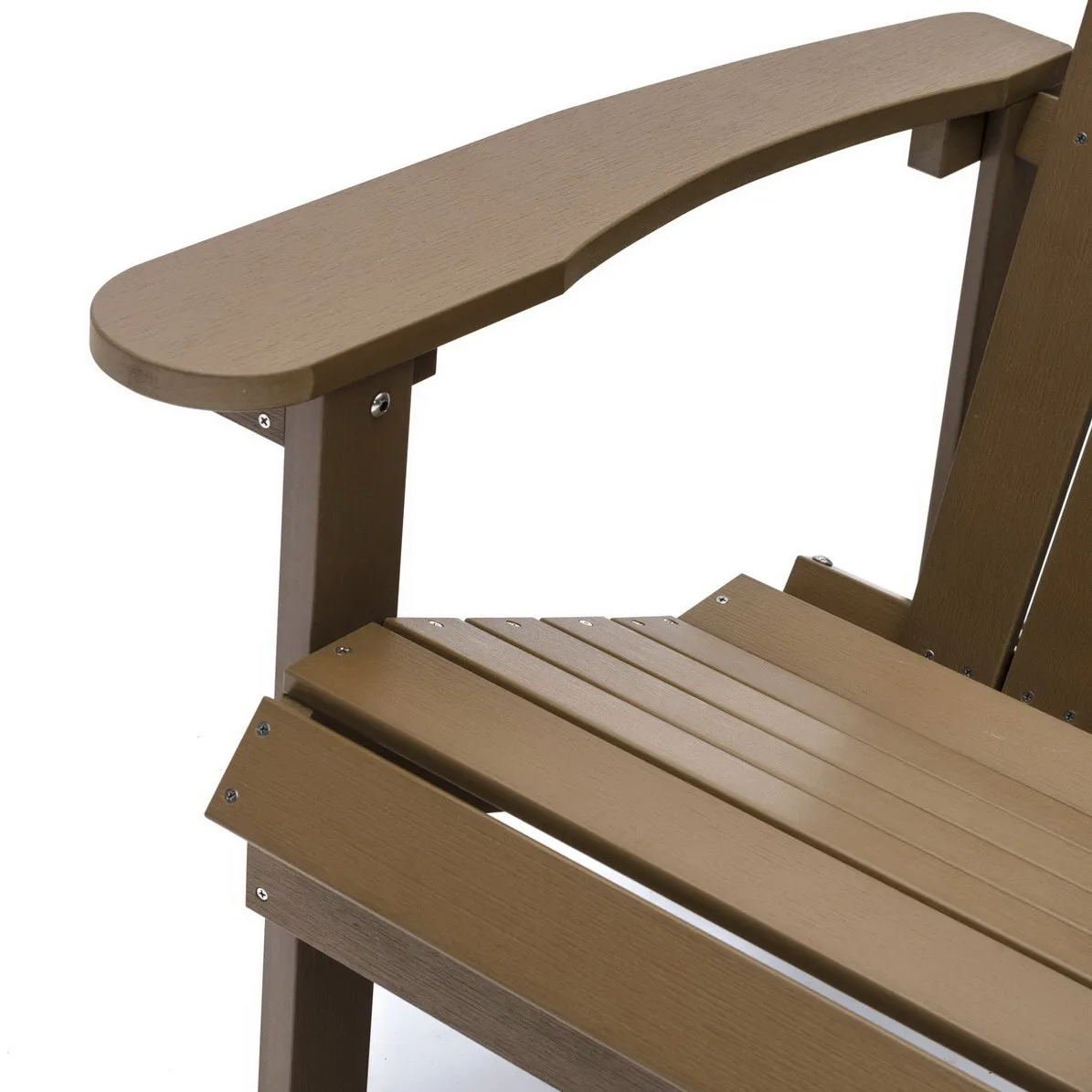  Современный пластиковый стул adirondack из тикового дерева для заднего