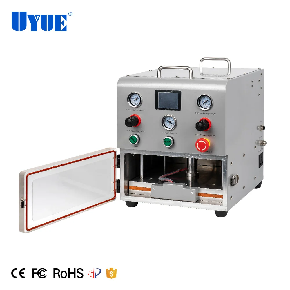 UYUE X13S 13 inch OCA Lamination Machine for iPad iPhone Samsung S10, S10 Edge LCD LCD Refurbish with base mold