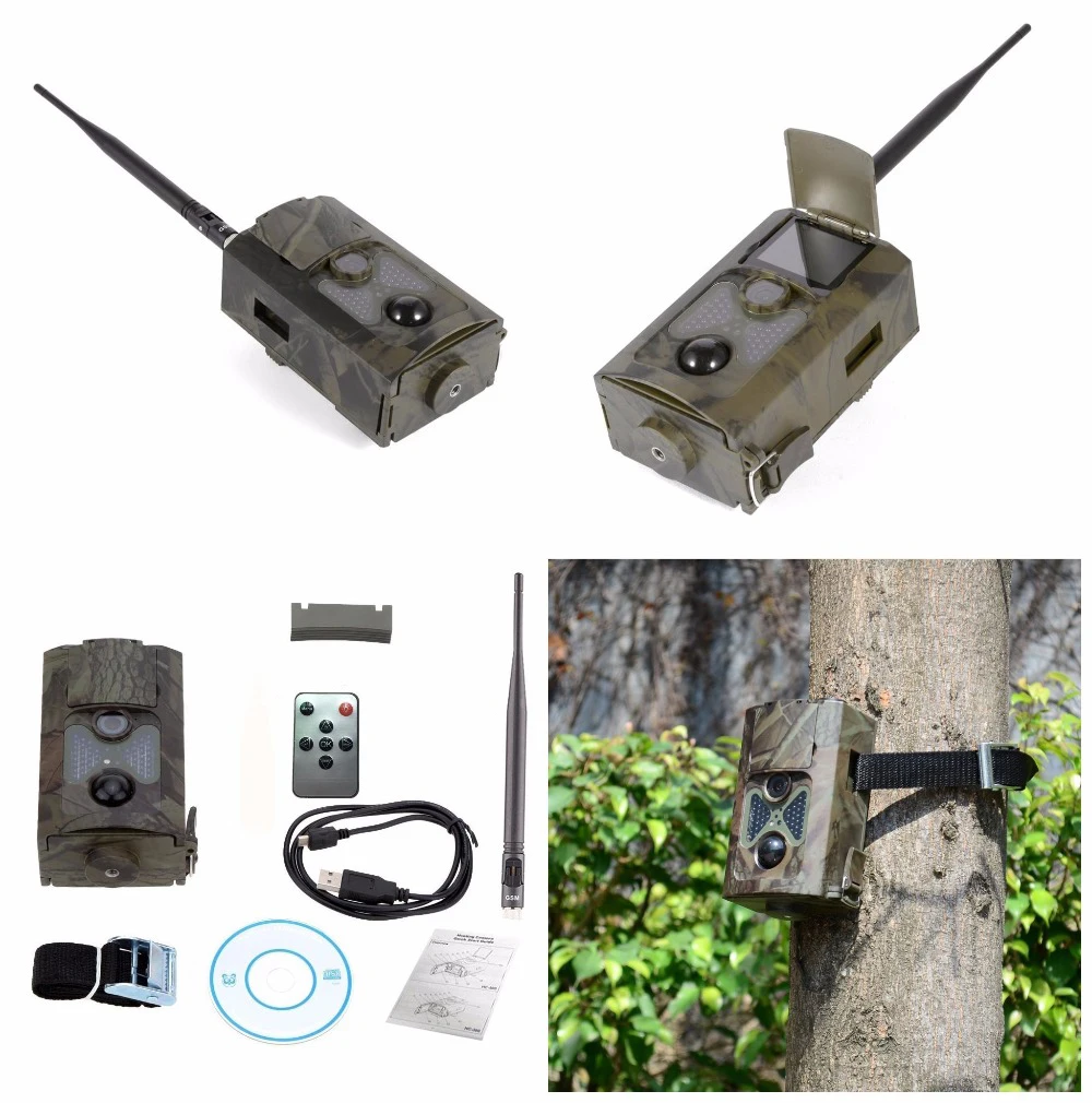 MMS SMTP GPRS Hunting Camera HC-550M 1080P 16MP  940nm 2G Trail Camera
