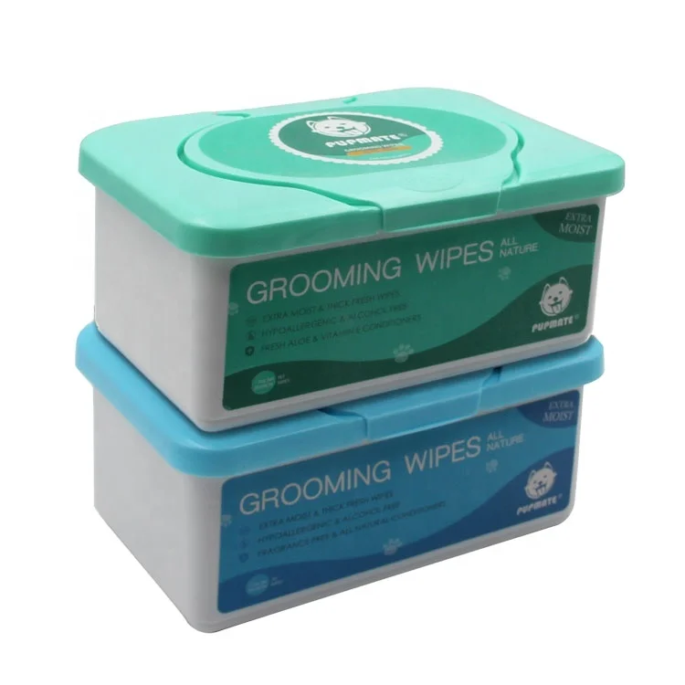 
China Manufacturer Unique Shape Dog Cat Grooming Cleaning Comfortable Pets Wipes 