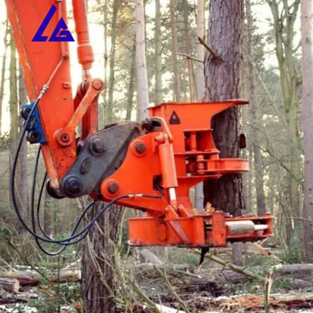 DX140W Durable Tree Cutter Grapple Shear Timber for Sale