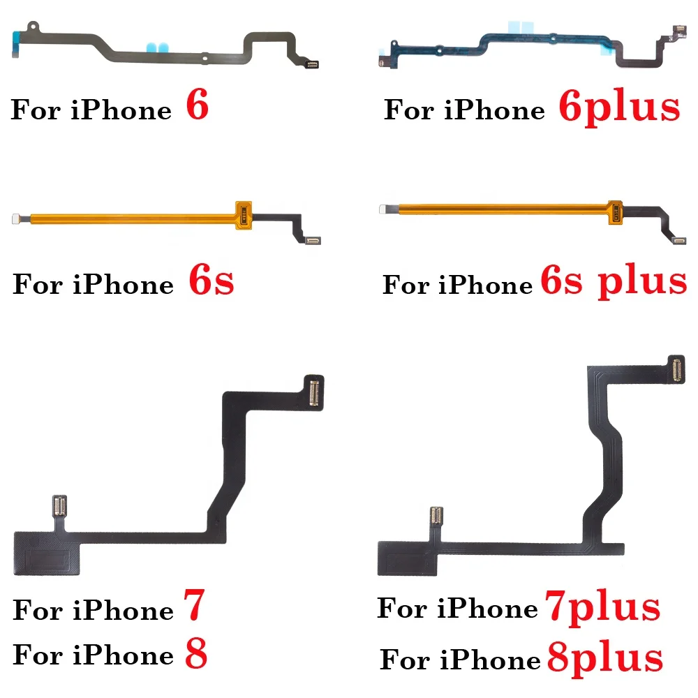 Home Touch Id Return Fingerprint Button Motherboard Connection Connector Flex Cable For Iphone 5 6 6S 7 8 Plus Extend Flex Cable