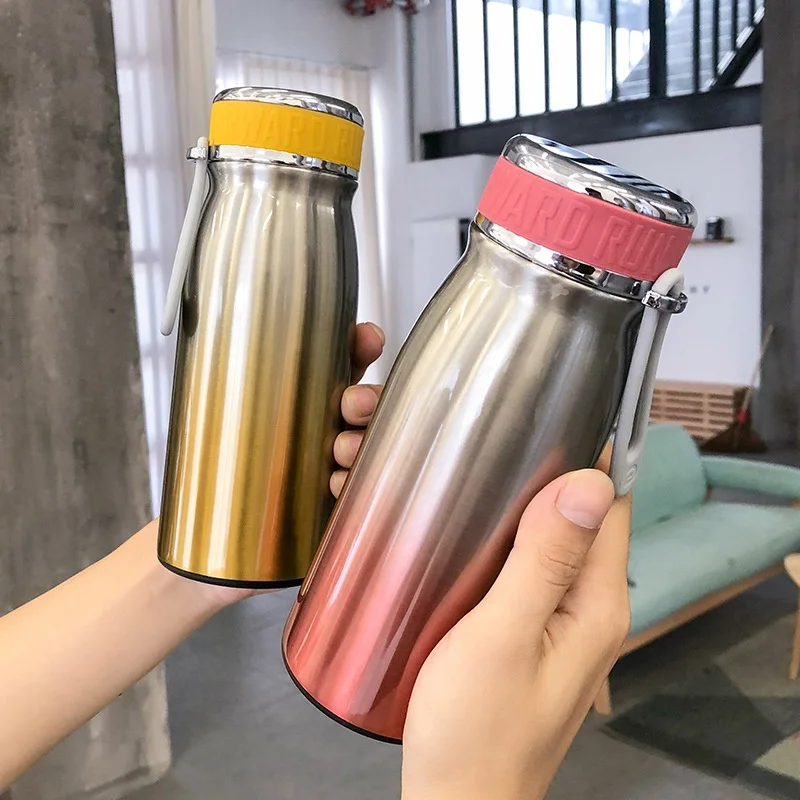 thermos flask vacuum insulated stainless steel custom flask bottle