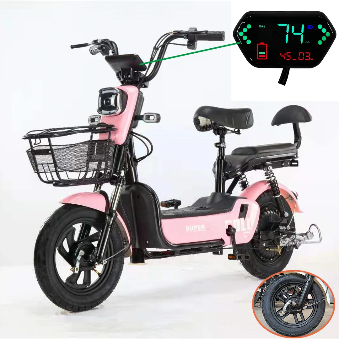China factory supply 48V 12Ah 20Ah lead acid Lithium battery electric motorcycle electric city bike