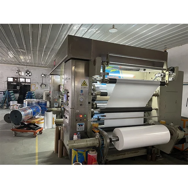 Full Auto Eco friendly high efficiency Free Solvent Lamination Machine for laminating Paper Aluminium BOPP CPP PET PVC Plastic