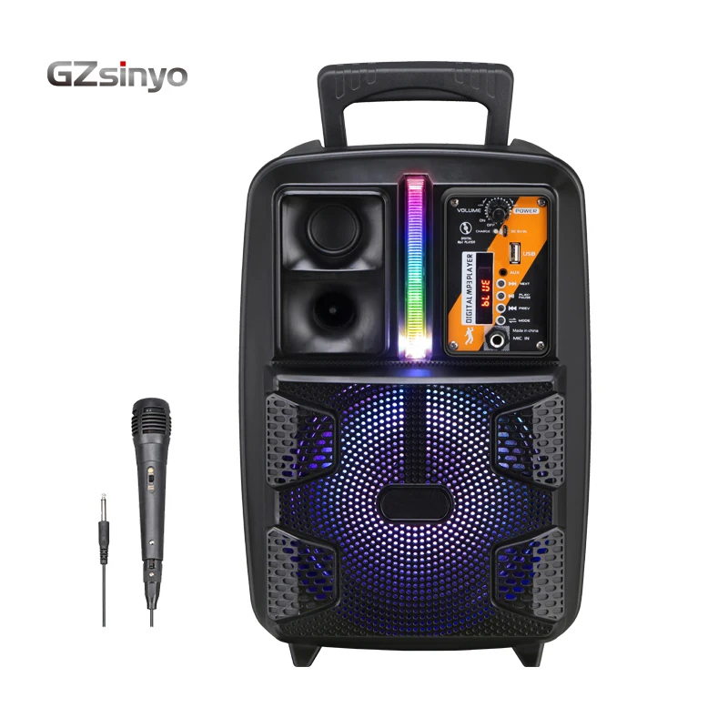 
Special price 8inch Portable Style Active Speaker With USB input and FM Radio 