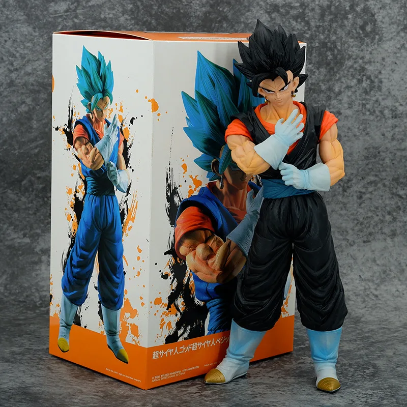 Фигурки Vegeta большого размера 33 см фигурки драконов 3d персонажей Коллекционная модель синий черный желтый три стиля