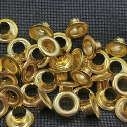 6 mm metal oval eyelets for Curtain Eyelets Grommet Clothing Black Clip Ring Shoes Metal Eyelets Wholesale