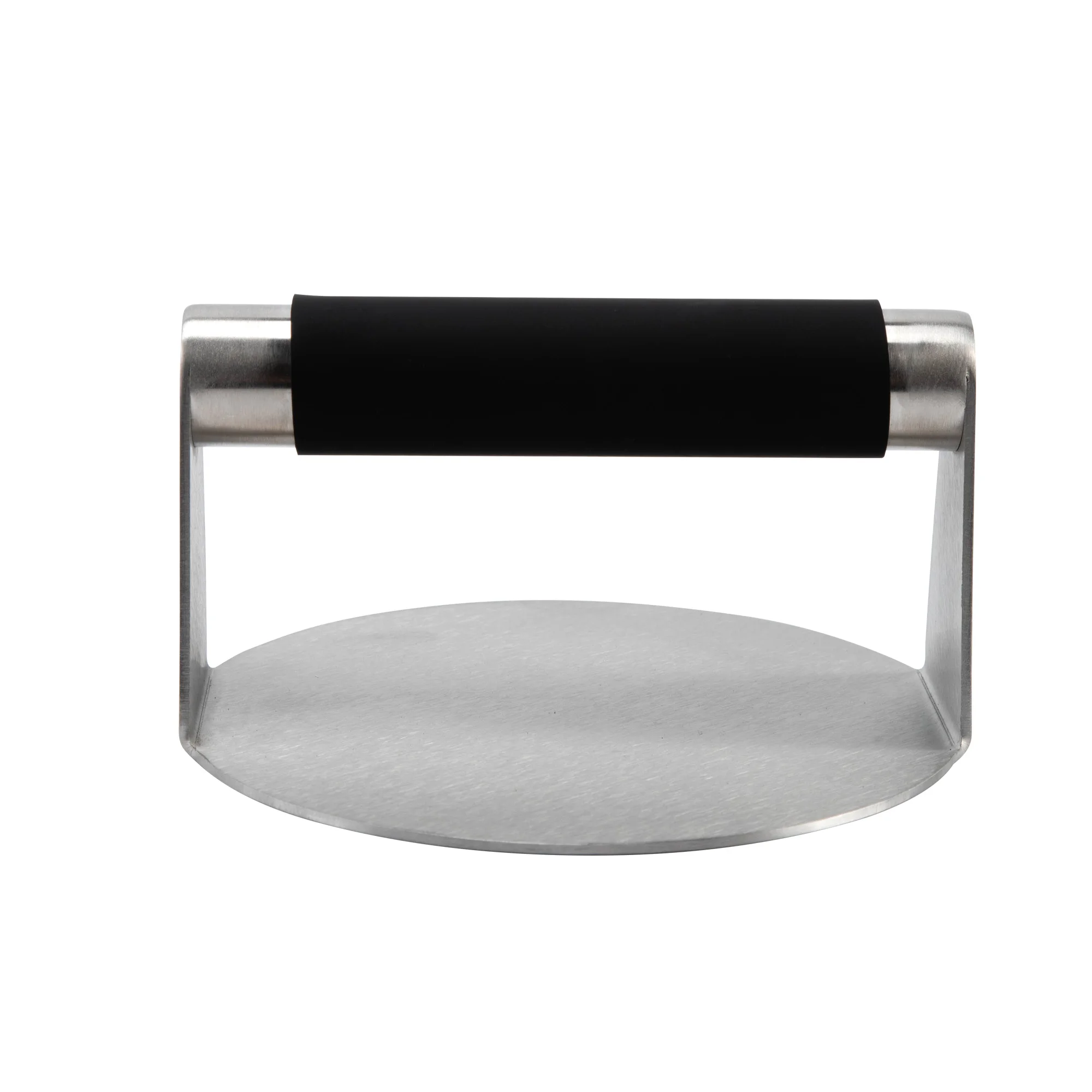 New Item Anti-Scald Handle Burger Press Round Stainless Steel Burger Smasher