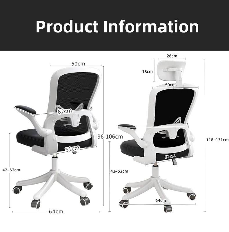 YUNQIN Vietnam Mesh Ergonomic High Back Kids Computer Flexible Rotation Lifting Swivel Office Chair
