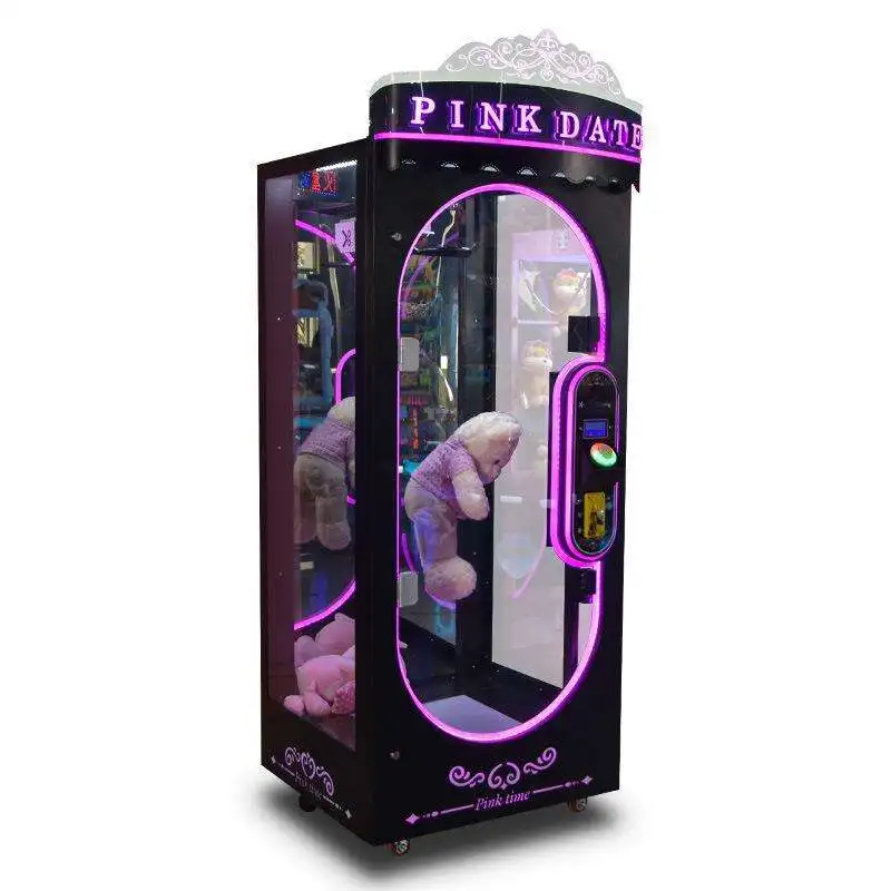 Neofuns Coin Operated Games Barber Cut Prize Machine Pink Date Scissors Gift Machine