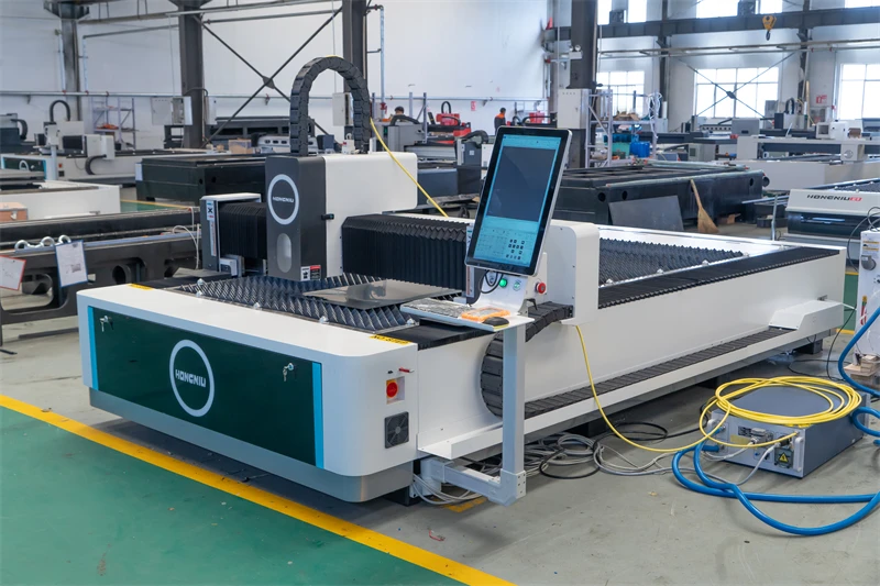 JINAN HONGNIU 6020F FIBER LASER CUTTING MACHINE
