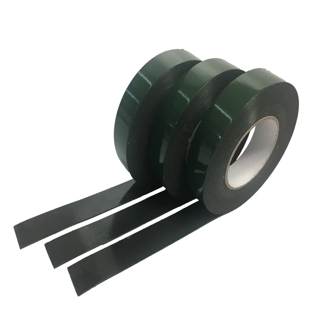 Colorful Double sided PE foam tape   applications Waterproof soft mounting adhesive PE double sided foam tape for automatic