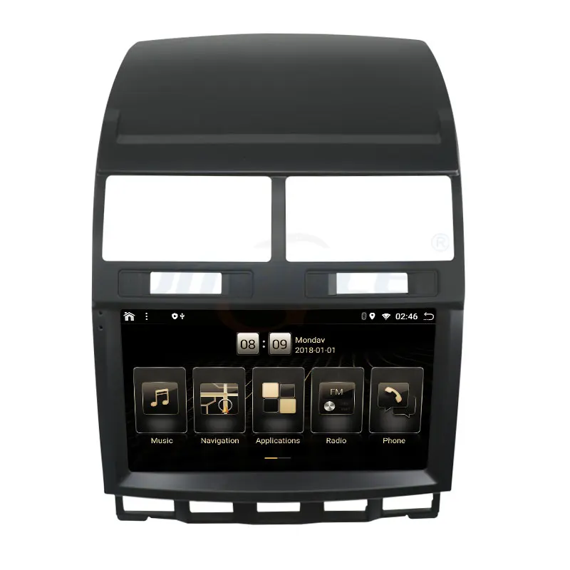 2 Din Multimedia Autoradio Navigation Car Dvd Player Stereo Android Car Radio For Vw Touareg 2003-2010