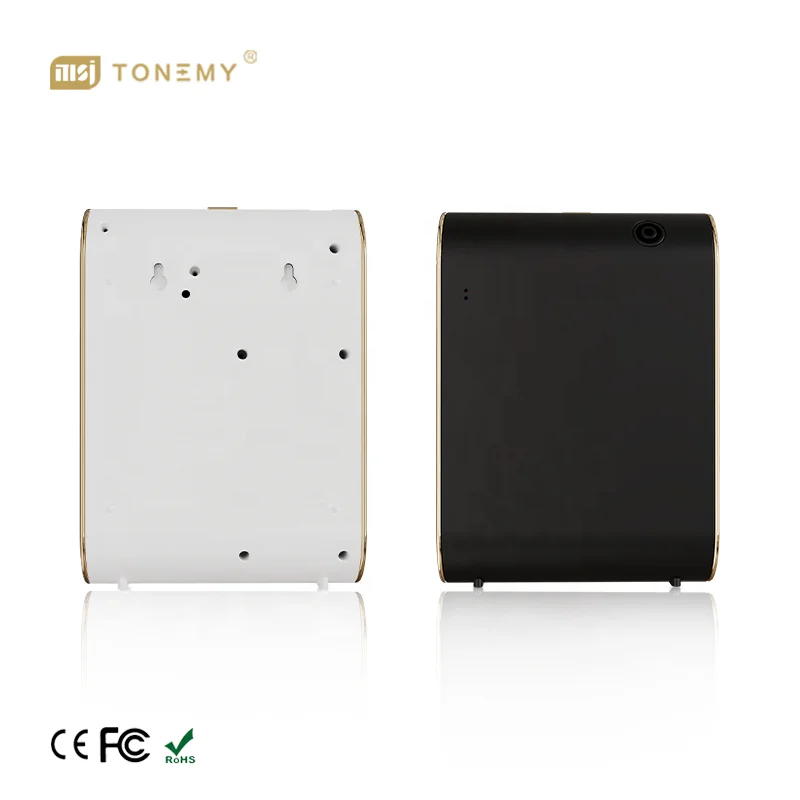 New Hot Sale Smart Automatic Spray Wireless Aroma Diffuser essential oil with golden frame scent machine