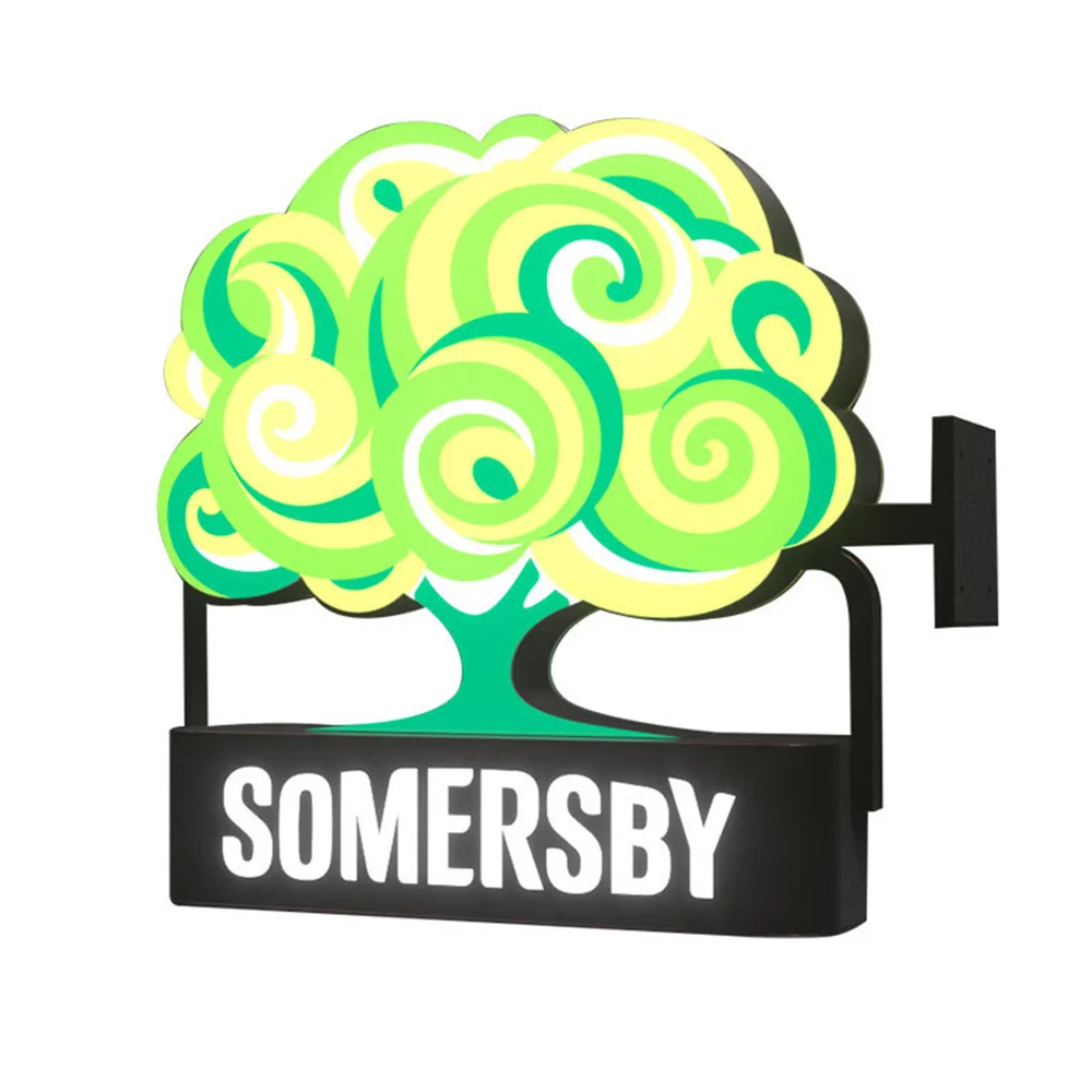 Charm Sign Beer Cocktail Barber Board Brand Bottle Advertising Lighted Speakeasy for Lounge Neon Lit Mugs Wine