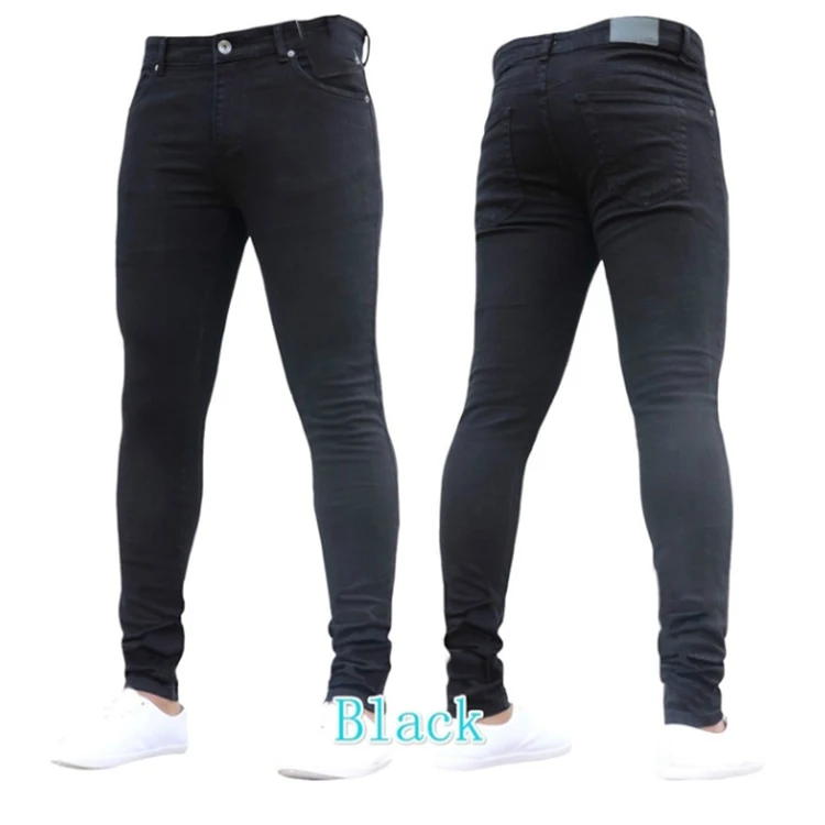 2021 Manufacturer Male New Fashion Casual Jeans Pants Designing Slim Skinny Men Jeans