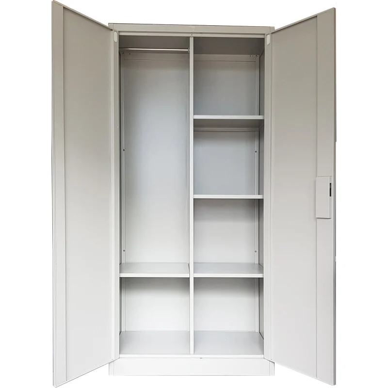 Office furniture manufactures steel closet wardrobe metal storage wardrobe cupboard