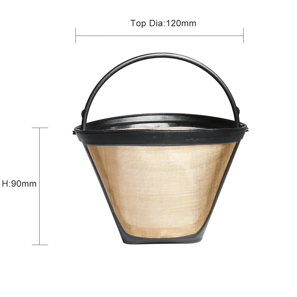 Tea and coffee tools new fashion permanent coffee filter stainless steel wire mesh