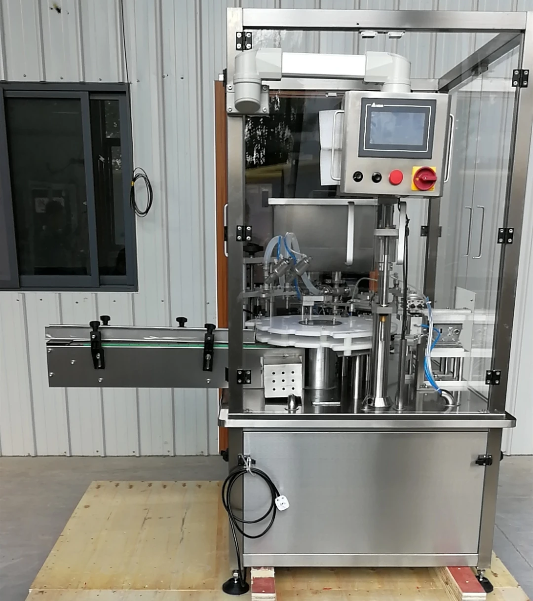 Factory hot sales High quality JFC-201A automatic test tube drink  filling and capping machine test tube drink packaging machine
