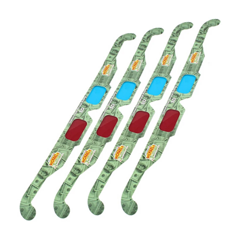 Китайская фабрика, Бумажные 3d видео очки 1080p