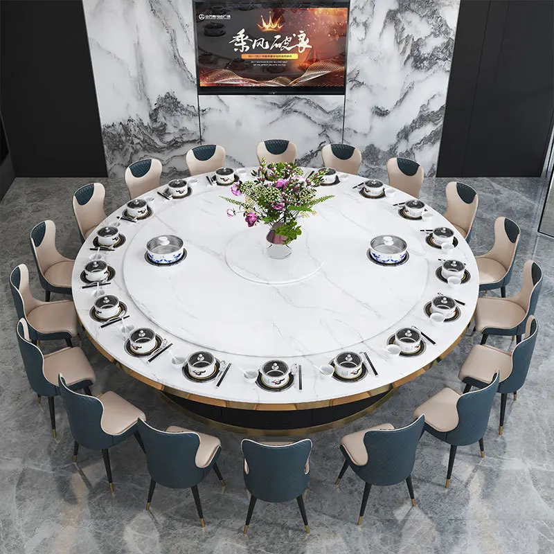 Individual Hot Pot Restaurant Commercial Used Hotpot Table with Induction Cooker